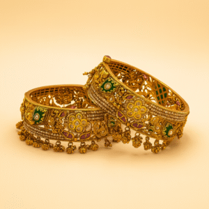 Jevargarh Antique Finish Bangles – Traditional Craftsmanship Meets Modern Elegance