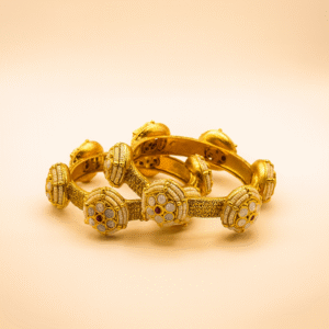Jevargarh Gokhru Bangles – Distinctive Heritage Imitation Jewelry