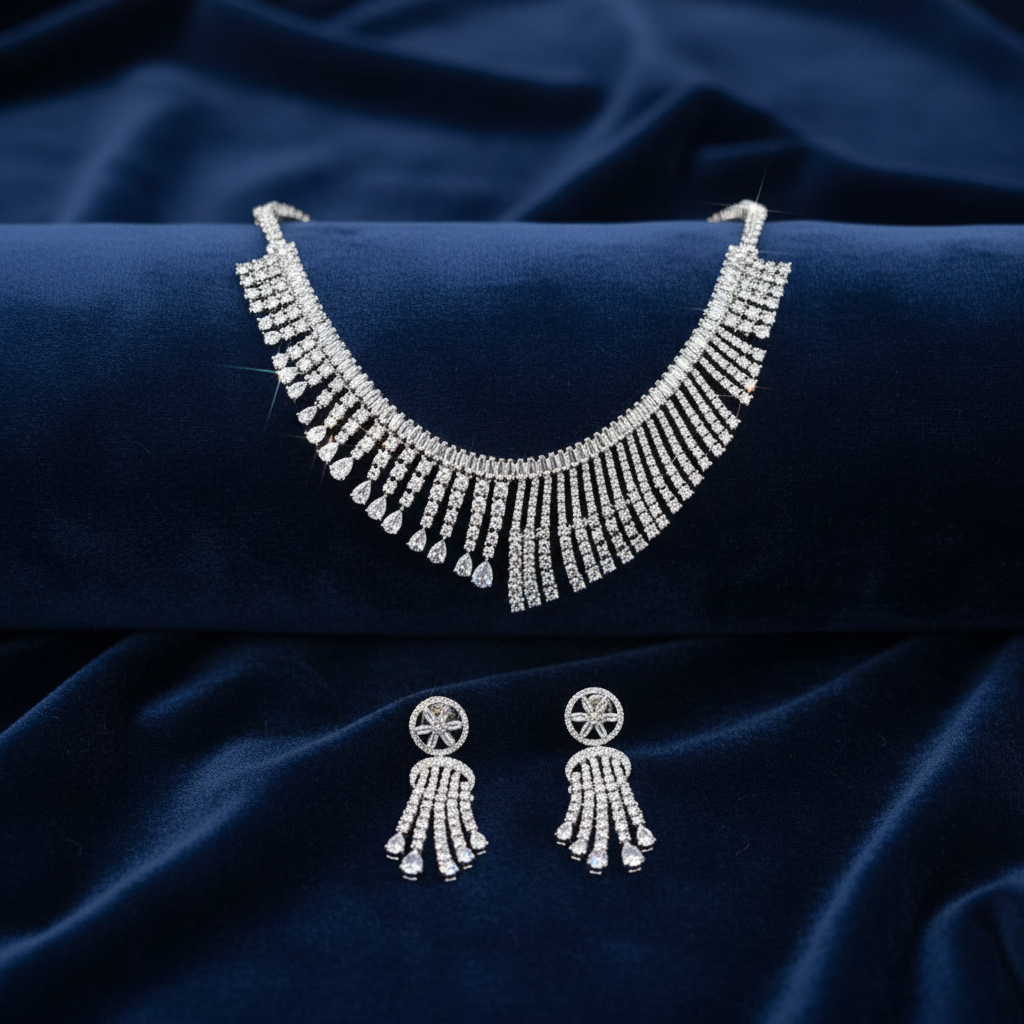 Necklace with Matching earrings