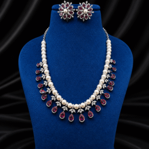 Necklace with Matching Earrings