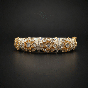Royal Meenakari Kundan Designer Kada Bracelet for Women