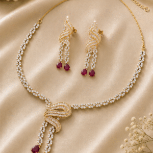 Ruby Grace Designer Necklace Set
